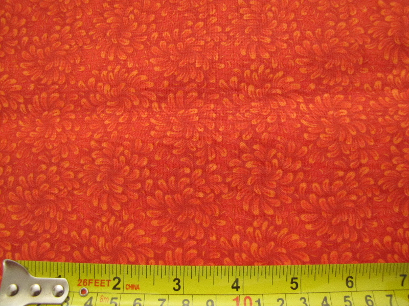 Petal Flow - Orange - Swirly Flower Petals about 1.5" Across - Click Image to Close